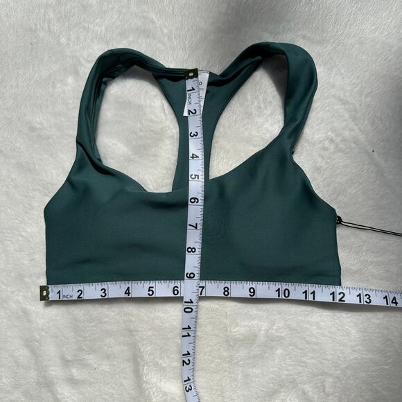 Alo Yoga 7/8 Airlift Leggings Advantage Racerback Bra Set Winter Ivy Green XS BN - Picture 14 of 16